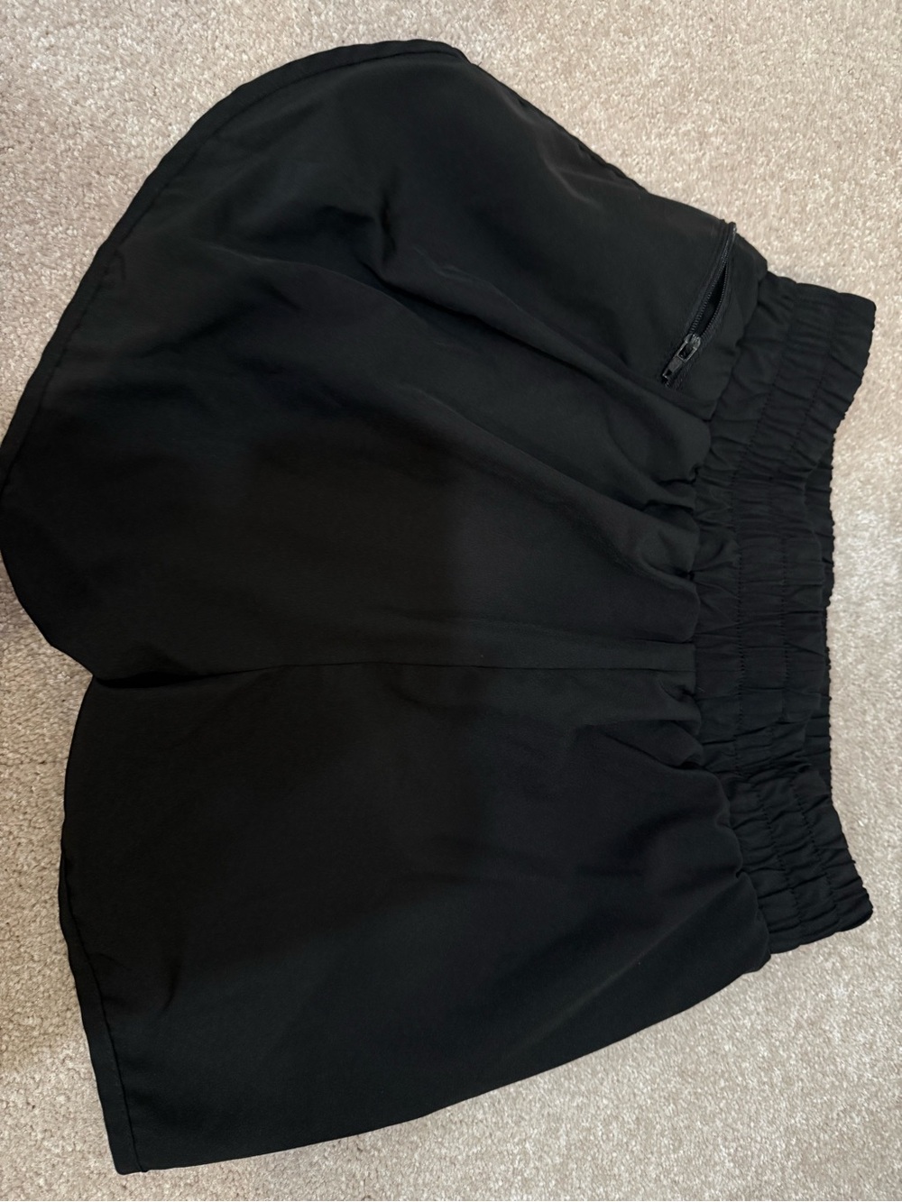 Black womens athletic shorts